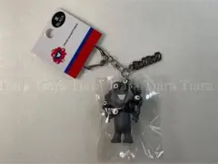 EXPO2025 黒ミャクミャク　チャーム付き　キーホルダーPVC 新品未使用