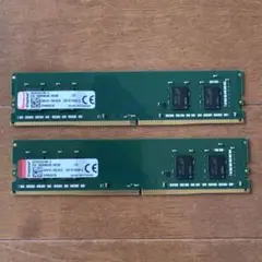 Kingston メモリー 8GB 2枚セット 動作確認済み Kingston デスクトップ用Low Profileメモリ 8GB 2枚セット - メルカリ