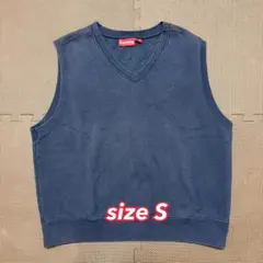 supreme Vネック スウェットベスト ネイビー シュプリーム supreme Vネック スウェットベスト ネイビー シュプリーム - メルカリ