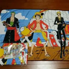 ワンピース　ひざ掛け　ブランケット　２枚セット　非売品