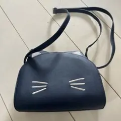 Cath Kidston 猫耳ショルダーバッグ ネイビー