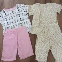 ユニクロスヌーピー テータテートパジャマセット