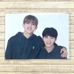 SEVENTEEN エスクプス ウジ トレカ セブチ ツーショット