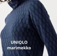 3XL ネイビーMarimekko　タートルヒートテックT
