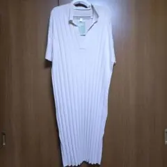 タグ付き新品♬　☆☆H＆M☆☆　ロングワンピース　ライトベージュ