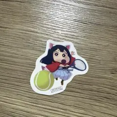 クレヨンしんちゃん やこ　九尾の狐 テニス ステッカー 非売品　ROUND1