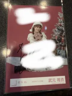 櫻坂46 武元唯衣　直筆ポスター 櫻坂46 武元唯衣 直筆サイン 生写真 5th Anniversary ドレス - メルカリ