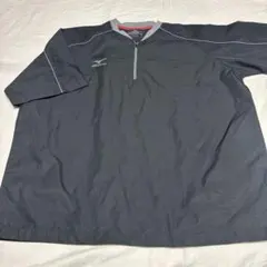 MIZUNO ハーフジップ ウインドピステ　半袖　26-0604