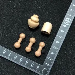 メス2種&オス3種セット) 1/6 ネック ジョイント 男性 素体 フィギュア用のサムネイル