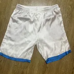 ZARA ホワイトブルー ショートパンツ M