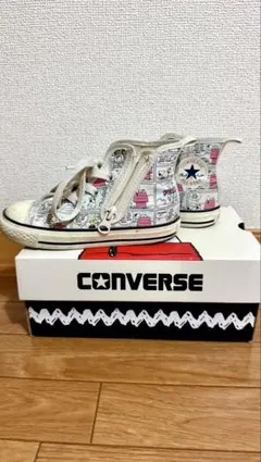 キッズ CONVERSE PEANUTS ハイカットスニーカー