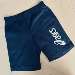 asics アシックス　ハーフパンツ　ネイビー