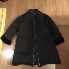 ブラック ダウンジャケット