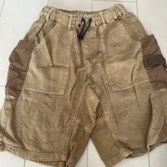 BREEZEベージュ ハーフパンツ 140cm
