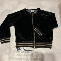 黒 プチバトー 羽織り