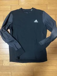 adidas ランニング 長袖シャツ ブラック