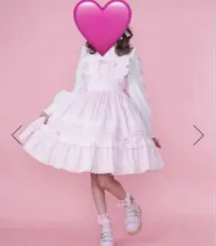 シャルミエール クラシックドールジャンパースカートセット ピンク系