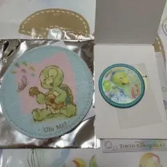 ワッペン コースター ダッフィ&フレンズ20周年カラフルハピネス オルメル 等身