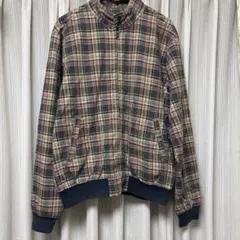 チェック柄アウター