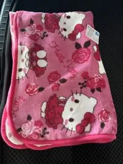 キティ膝掛けハローキティ膝掛けブランケット キティ ジップロック ふわふわスノー
