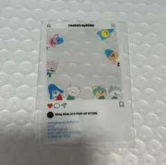 straykids popup ポップアップ 入場特典 予約特典 クリアトレカ