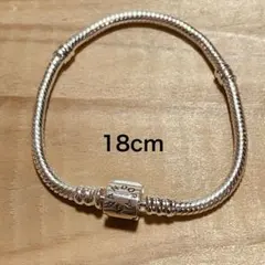 PANDORA 16cm バレルクラスプ スネークチェーン ブレスレット - メルカリ
