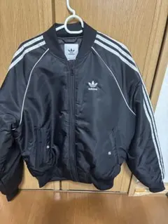 adidas トレフォイル ボンバージャケット ブラック　M