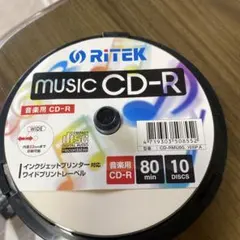 RITEK music CD-R 80分 7枚