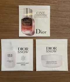 【DIOR】スキンケア サンプル 3点セット 美容液とクリーム