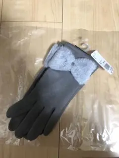 Bleu Bleuet 手袋 グレーのサムネイル