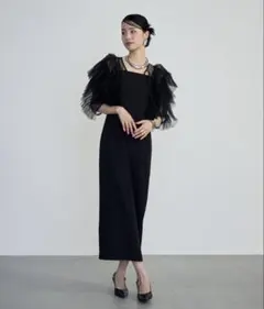 アンドレスド ANDRESD オケージョンドレス 結婚式 パール ビスチェ