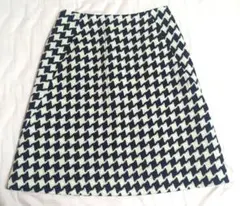 ストロベリーフィールズ　ICHIE 千鳥格子柄　スカート　膝丈