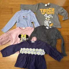 長袖トップスセット 5点セットまとめ売りロンT トレーナー　ディズニー　ZARA