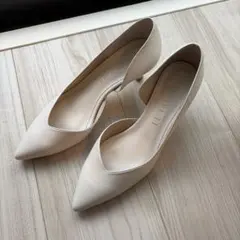 LETALONサイドオープンパンプス5.5cmヒール