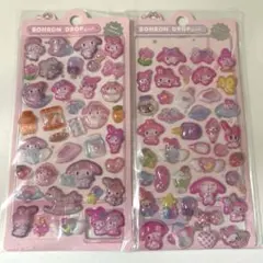 ボンボンドロップシール 2枚