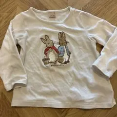 petit main ピーターラビット 長袖カットソー 100cm ロンT