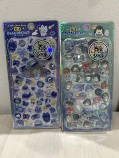 (正規品)光るジュエルプチドロップシール2点セット