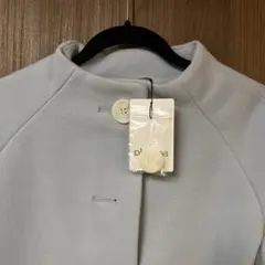 plarapa ライトブルー ロングコート