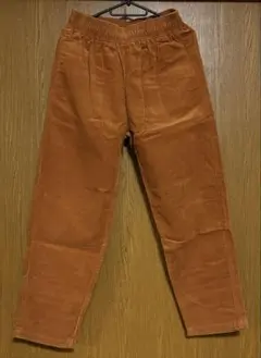 GU コーデュロイ シェフパンツ ブラウン Sサイズ