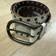 【レア物】ディーゼルスタッズベルト 85cm org.jpg