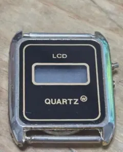 ＬＣＤ ヴィンテージ　デジタルクォーツ腕時計　ベルト、動作保証なしのサムネイル