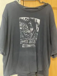 グラフィックTシャツ ダークグレー