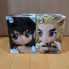 鬼滅の刃　qposket　一番くじ　フィギュア