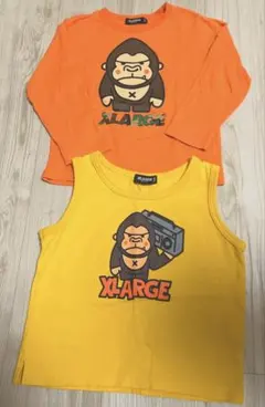 エクストララージ　キッズ　ロンT タンクトップ　2枚　100サイズ