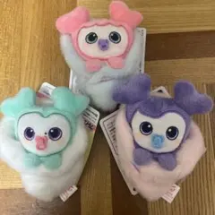 ③【TWICE】モモ＆サナ＆ミナ　おくるみマスコット MISAMO 3点セット