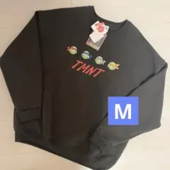 新品未使用　⭐️ミュータントタートルズ⭐️ トレーナー　裏起毛　メンズ　M