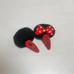 ディズニー ミニー ヘアピン