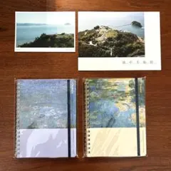 【直島限定】地中美術館　睡蓮柄　ロルバーン　2点セット【新品・未開封】