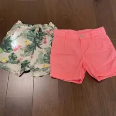H&Mハーフパンツ 2点セット