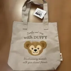 新品タグ付き　ダッフィー　トートバッグ　ディズニーシー